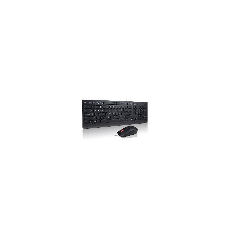 Lenovo 4X30L79921 tastiera Mouse incluso Universale USB QWERTY Inglese UK Nero