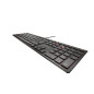 CHERRY KC 6000 SLIM tastiera USB Nordic Nero