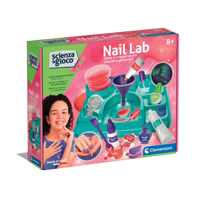 Clementoni Science & Jeu laboratoire NAIL LAB