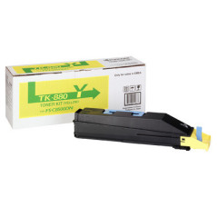 KYOCERA TK-880Y cartuccia toner 1 pz Originale Giallo