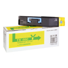 KYOCERA TK-880Y cartuccia toner 1 pz Originale Giallo