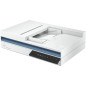 HP Scanjet Pro 2600 f1 Scanner piano e ADF 600 x 600 DPI A4 Bianco