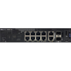 DELL N-Series N1108EP-ON Gestito L2 Gigabit Ethernet (10 100 1000) Supporto Power over Ethernet (PoE) 1U Nero