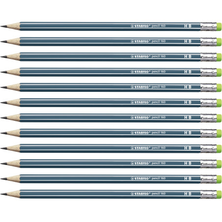 STABILO pencil 160 HB 12 pz