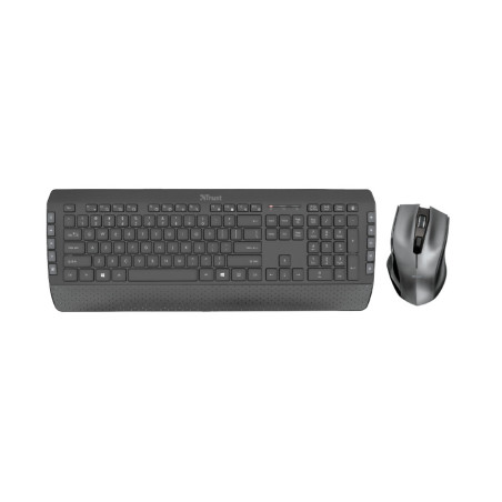 Trust Tecla-2 tastiera Mouse incluso Universale RF Wireless QWERTY Italiano Nero