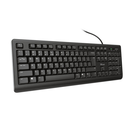 Trust TK-150 tastiera Ufficio USB QWERTY Italiano Nero