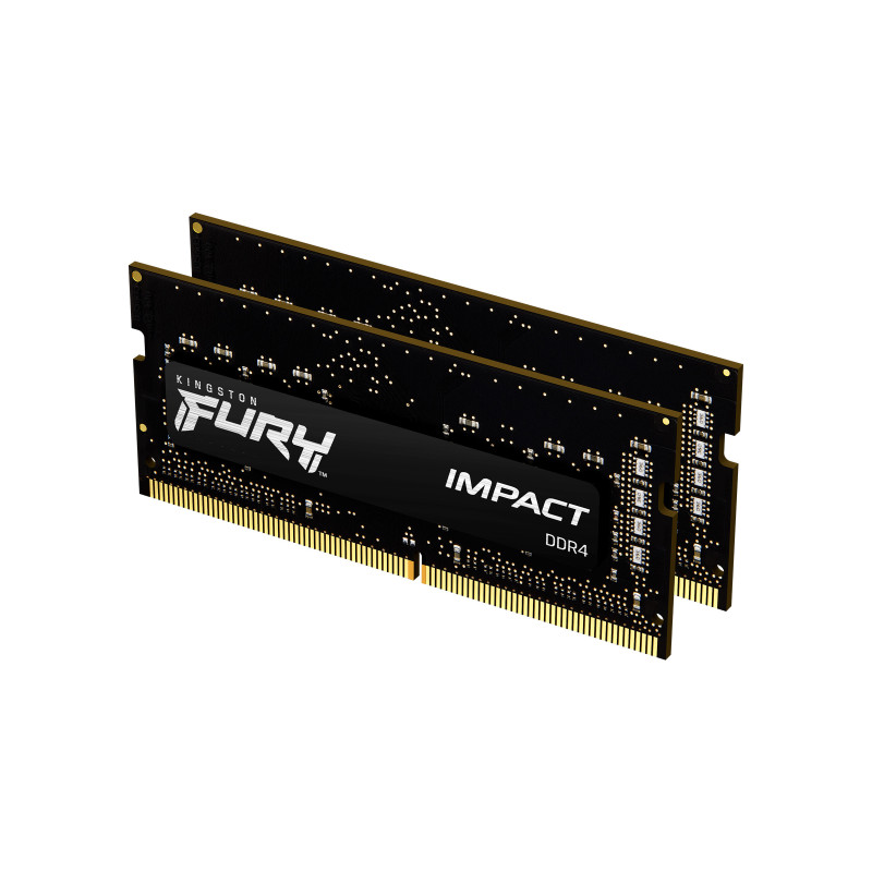 Kingston Technology FURY 16GB 2666MT/s DDR4 CL15 SODIMM (Kit of 2) Impact