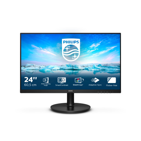 Philips V Line 242V8LA/00 LED display 60,5 cm (23.8") 1920 x 1080 Pixel Full HD Nero