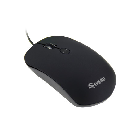 Equip 245114 mouse Ufficio Ambidestro USB tipo A Ottico 1600 DPI