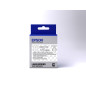 Epson Nastro fondo Trasparente per testo Bianco 12/9 LK-4TWN