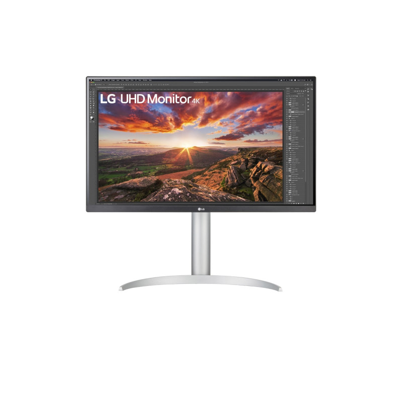 LG 27UP85NP-W Monitor PC 68,6 cm (27") 3840 x 2160 Pixel 4K Ultra HD LED Argento