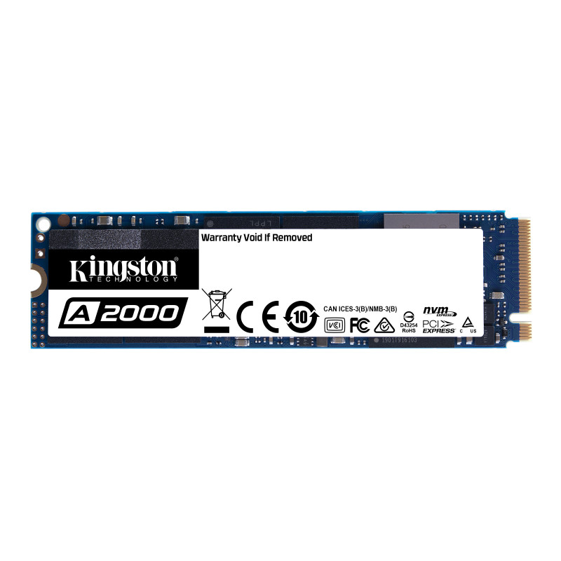 Kingston Technology A2000 M.2 250 GB PCI Express 3.0 NVMe 3D NAND