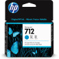 HP Cartuccia di inchiostro ciano originale DesignJet 712 da 29 ml