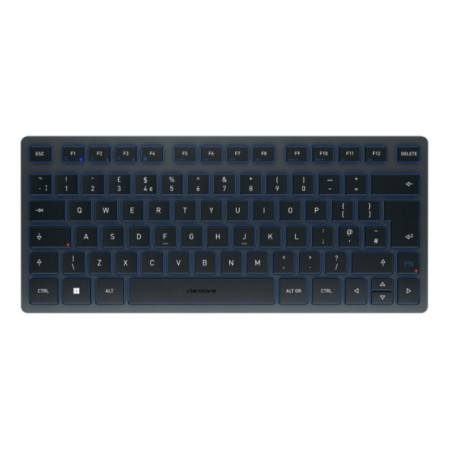 CHERRY KW 7100 MINI BT tastiera Universale Bluetooth QWERTY Inglese UK Blu