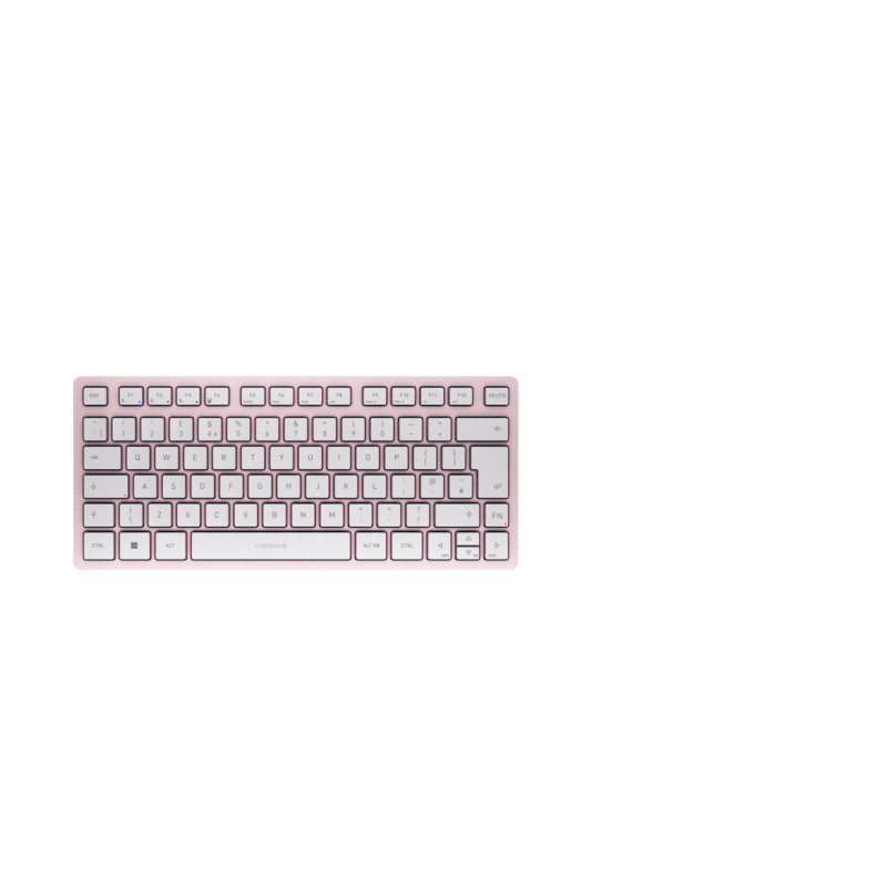 CHERRY KW 7100 MINI BT tastiera Universale Bluetooth QWERTY Inglese UK Rosa