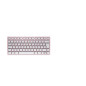 CHERRY KW 7100 MINI BT tastiera Universale Bluetooth AZERTY Francese Rosa