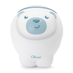 Chicco First Dreams Polar Bear luce da notte per bambino Libera installazione Blu, Bianco