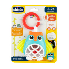 Chicco Owl Rattle sonaglio