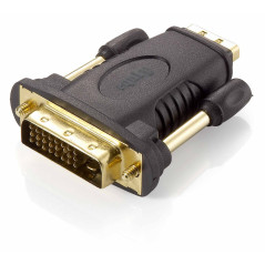 Equip 118908 adattatore per inversione del genere dei cavi DVI (24+1) HDMI A Nero