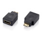 Equip 118914 adattatore per inversione del genere dei cavi HDMI A HDMI C Nero