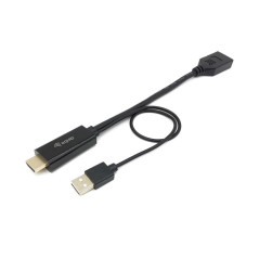 Equip 119039 cavo e adattatore video 0,15 m HDMI tipo A (Standard) DisplayPort Nero