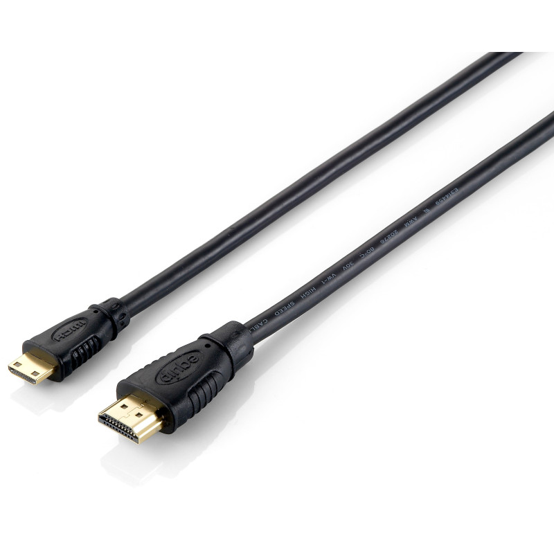 Equip 119306 cavo HDMI 1 m HDMI tipo A (Standard) HDMI Type C (Mini) Nero