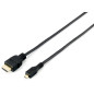 Equip 119308 cavo HDMI 2 m HDMI tipo A (Standard) HDMI tipo D (Micro) Nero