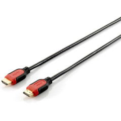 Equip 119342 cavo HDMI 2 m HDMI tipo A (Standard) Nero, Rosso