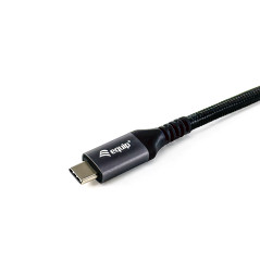 Equip 128382 cavo USB 2 m USB4 Gen 2x2 USB C Nero