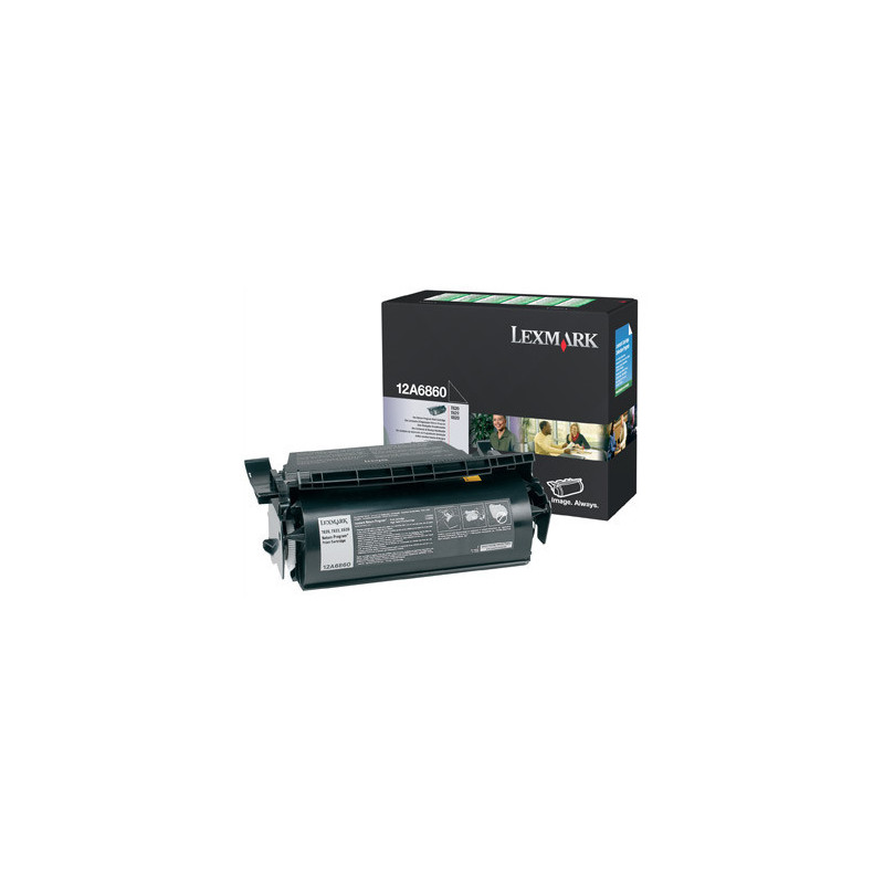 Lexmark 12A6860 cartuccia toner 1 pz Originale Nero