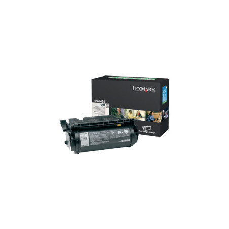 Lexmark 12A7465 cartuccia toner 1 pz Originale Nero