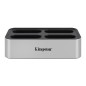 Kingston Technology Dock station per flusso di lavoro USB-C 3.2 Gen2 con lettore di schede SD UHS-II a doppio slot