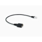 Equip 147944 cavo audio 0,25 m RJ-9 2 x 3.5mm Nero