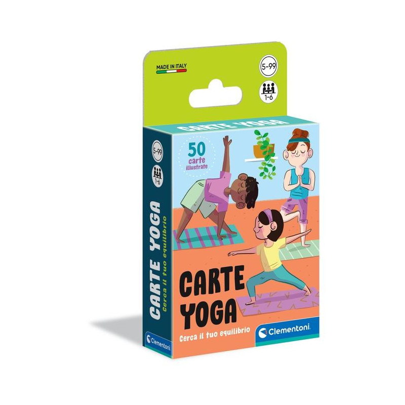 Clementoni Carte Yoga Gioco da tavolo Educativo