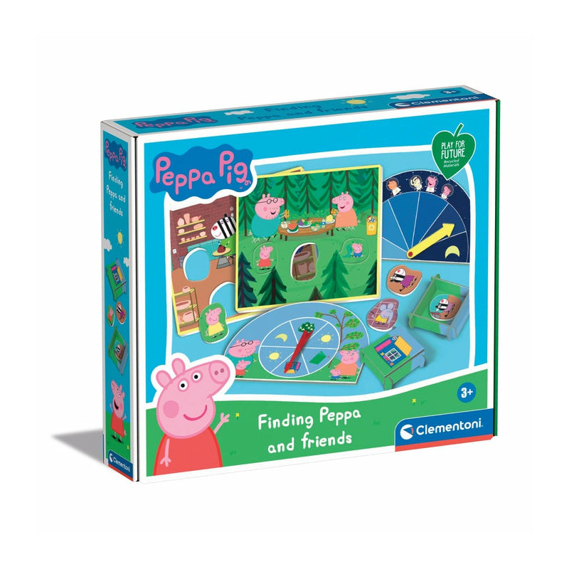 Clementoni Peppa Pig Finding Peppa and Friends Gioco da tavolo Viaggio/avventura