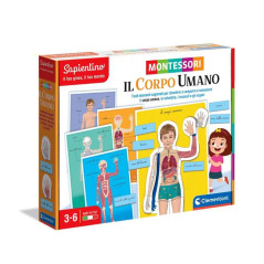 Clementoni MONTESSORI - IL CORPO UMANO