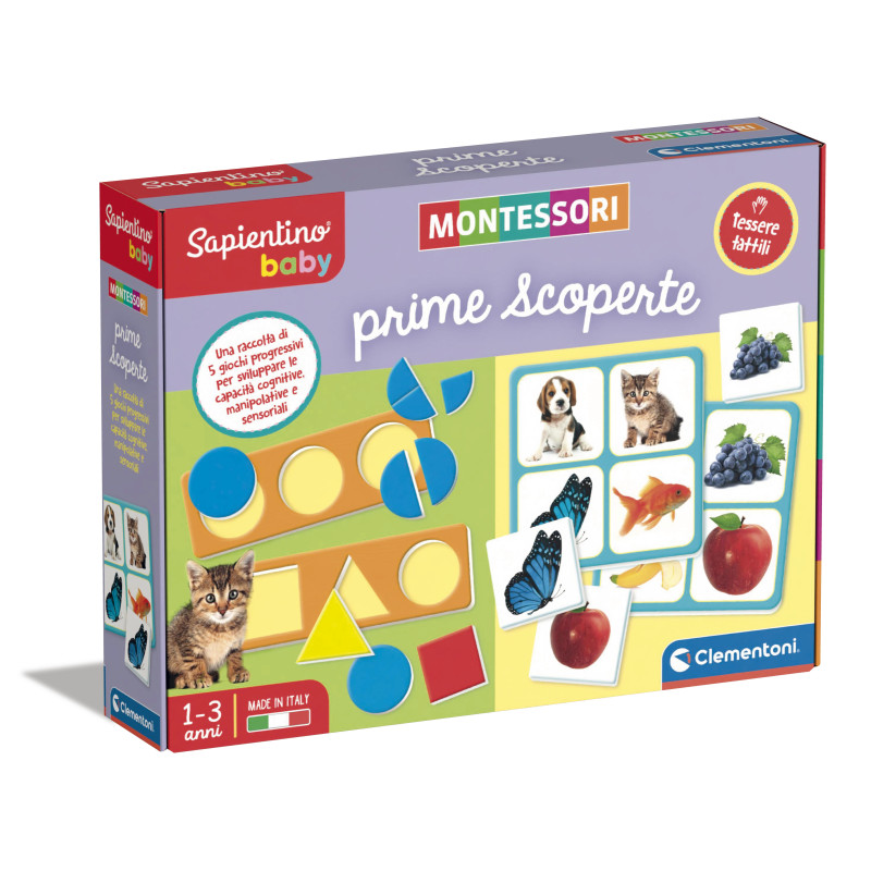 Clementoni Montessori - Sapientino Baby - Prime Scoperte