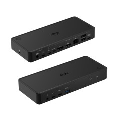 i-tec C31DUALKVMDOCKPD replicatore di porte e docking station per laptop Cablato USB 3.2 Gen 1 (3.1 Gen 1) Type-C Nero