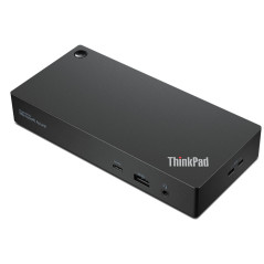 Lenovo 40B20135IT replicatore di porte e docking station per laptop Cablato USB 3.2 Gen 1 (3.1 Gen 1) Type-A + Type-C Nero