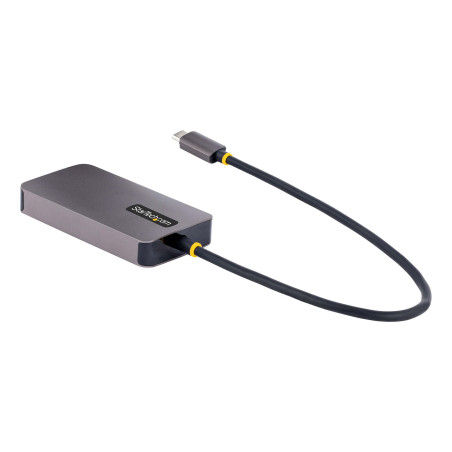 StarTech.com Adattattore USB C a HDMI DVI o VGA, Adattatore video multiporta fino a 4K 60Hz, Compatibile con Thunderbolt 3 e 4,