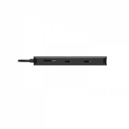 V7 UCMINIDOCK-PT replicatore di porte e docking station per laptop USB 3.2 Gen 1 (3.1 Gen 1) Type-C Nero