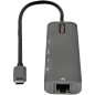 StarTech.com Adattatore multiporta USB C - Da USB-C a HDMI 2.0 4K 60Hz, 100W Power Delivery Pass-through, slot SD/MicroSD, Hub