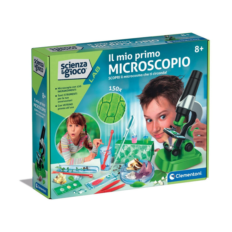 Clementoni Science & Play Il Mio Primo Microscopio