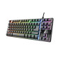 Trust GXT 833 Thado TKL tastiera Giocare USB QWERTY Italiano Nero