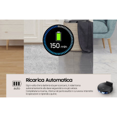 Samsung Robot Aspirapolvere POWERbot™ 2 IN 1 Aspira e Lava VR05R5050WK