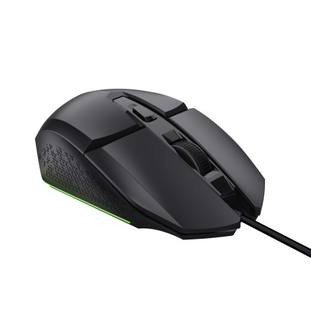 Trust GXT 109 Felox mouse Giocare Mano destra USB tipo A Ottico 6400 DPI