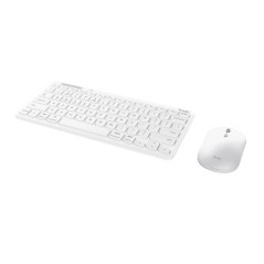 Trust Lyra tastiera Mouse incluso Universale RF senza fili + Bluetooth QWERTY Italiano Bianco