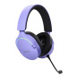 Trust GXT 491P FAYZO Auricolare Con cavo e senza cavo A Padiglione Giocare USB tipo A Bluetooth Nero, Viola