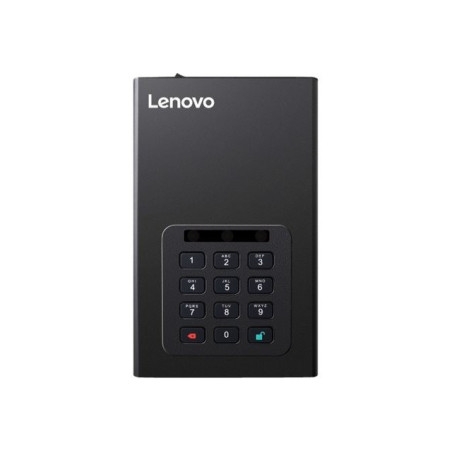 Lenovo 4XB0M13802 contenitore di unità di archiviazione Custodia per Disco Rigido (HDD) Nero 2.5"