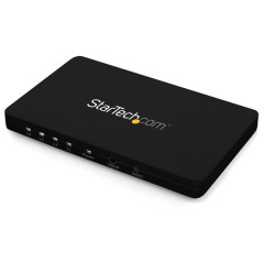 StarTech.com Switch Commutatore automatico a 4 porte HDMI con case in alluminio e supporto MHL - 4k 30Hz